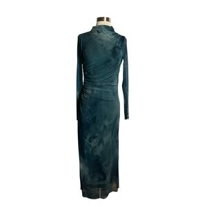 Zara | Dresses | Green Sheer Zara Tulle Dress